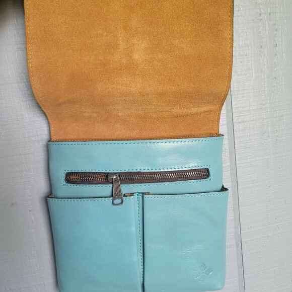 Patricia Nash Blue-Grass Shoulder Handbag - Picture 3 of 12